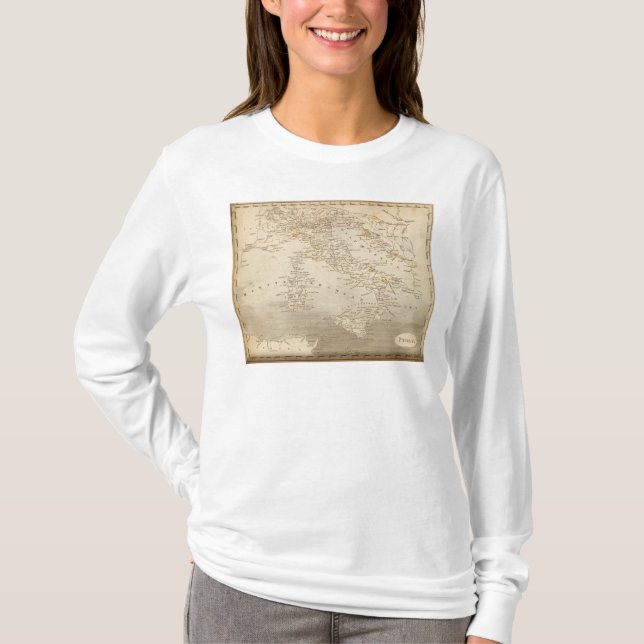 Italienkarta vid Arrowsmith T Shirt (Framsida)