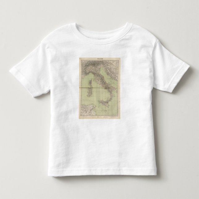 Italienkartbokkarta T Shirt (Framsida)