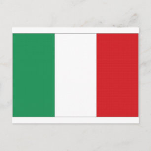 Italienmedborgareflagga Vykort