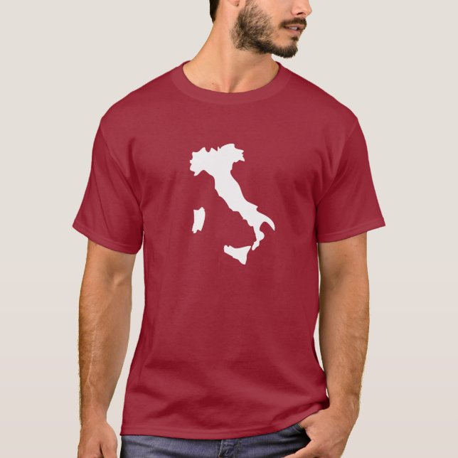ItalienPictogramT-tröja Tee Shirt (Framsida)