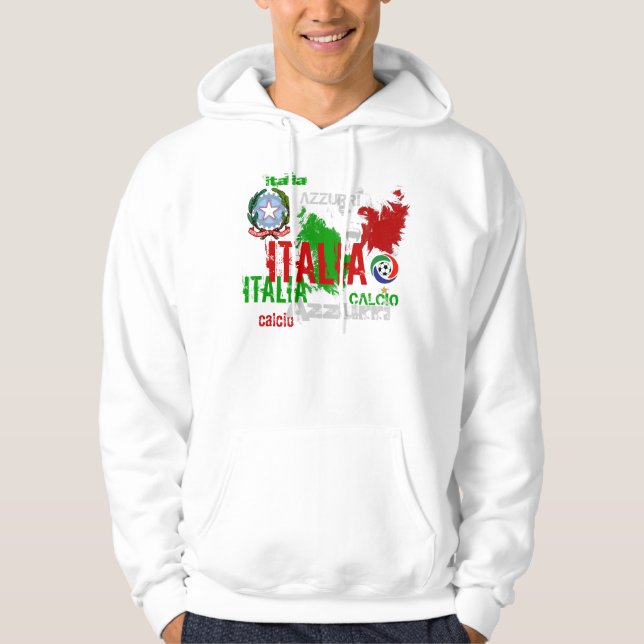 Italienpride Tröja Med Luva (Framsida)