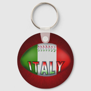 ItalienRugbyboll Nyckelring