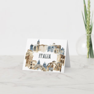 Italiens arkitektur kort