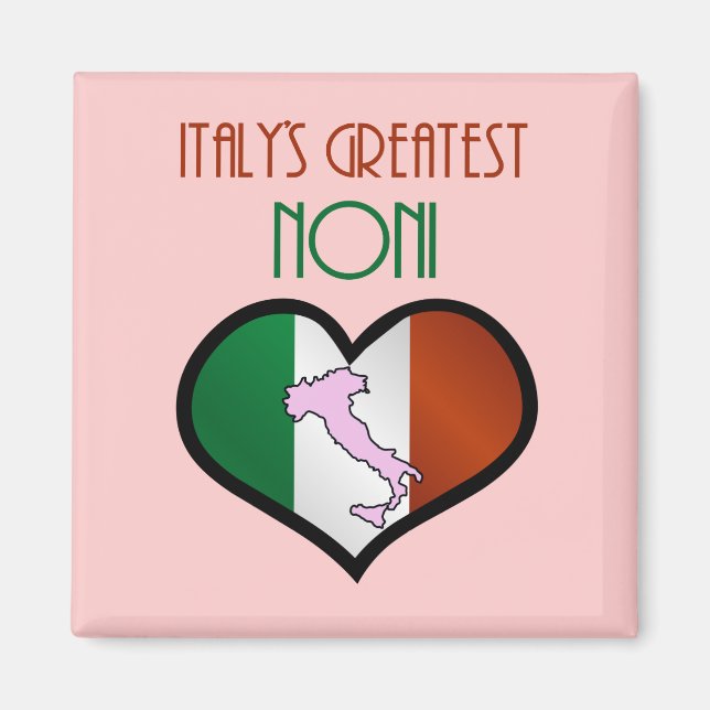 Italiens bästa Noni Magnet (Framsidan)