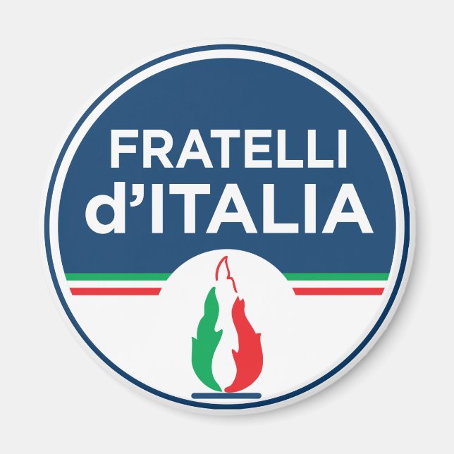 Italiens bröder (italienska: Fratelli d'Italia, Fd Magnet (Framsidan)