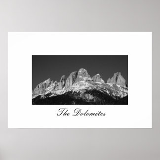 Italiens Dolomiter Poster