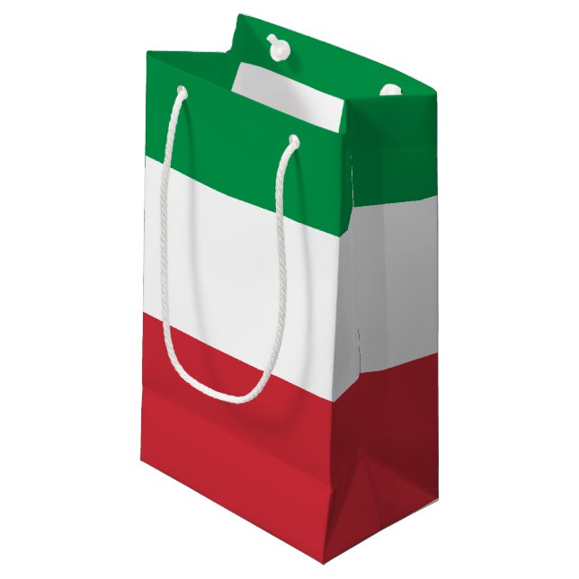 Italiens flagga (Framsidan Vinklad)