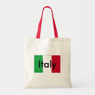 Italiens flagga budgetväska tygkasse