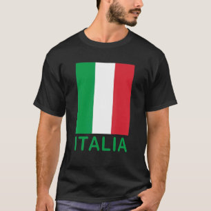 Italiens flagga italiensk Italien familj arv Parot T Shirt