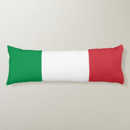 Italiens flagga kroppskudde