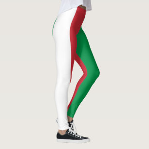 Italiens flagga leggings