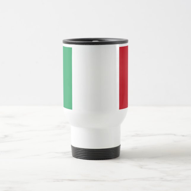 Italiens flagga resemugg (Center)