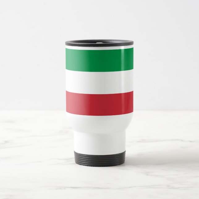 Italiens flagga resemugg (Center)