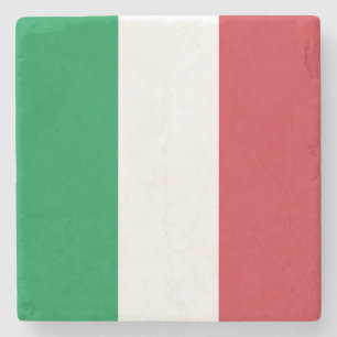 Italiens flagga stenunderlägg