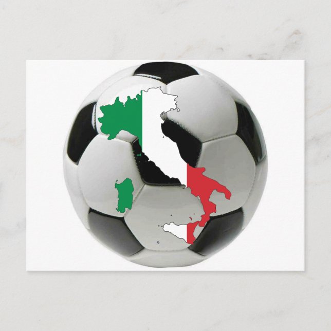 Italiens nationella grupp vykort (Framsida)