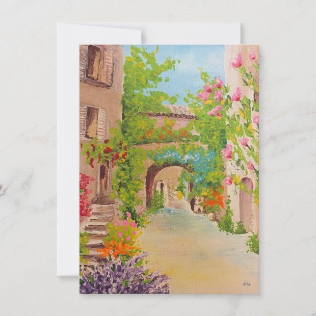 Italiens platta kort (Framsida)