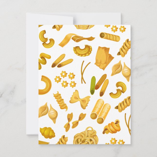 Italiens populäraste mat julkort (Framsida)