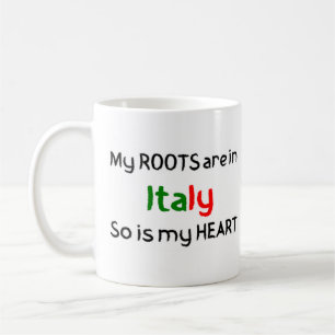 italiens rötter kaffemugg