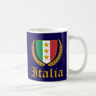 Italiens vapen kaffemugg