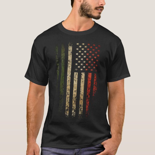 Italiensk amerikan t shirt (Framsida)