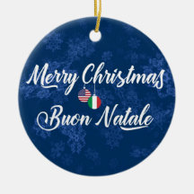 Italiensk amerikansk Dekoration, Buon Natale