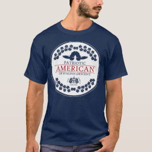 Italiensk amerikansk PATRIOT T Shirt
