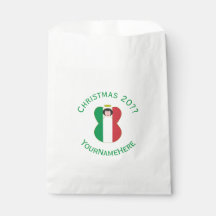 Italiensk ängel julflagga Personlig 