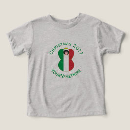 Italiensk ängel julflagga Personlig kvinna  T Shirt