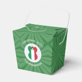 Italiensk ängel julflagga Personlig  Presentaskar