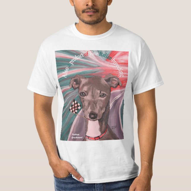 Italiensk arvhundutslagsplats t shirt (Framsida)