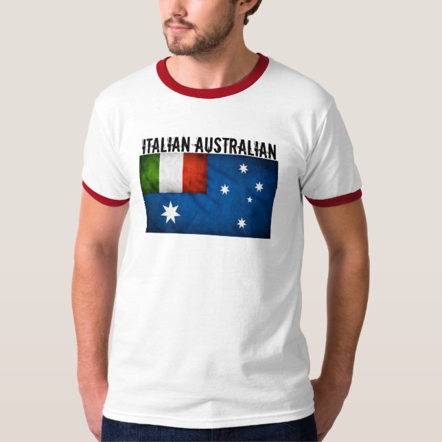 Italiensk australier t shirt (Framsida)