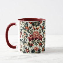 Italiensk barock. Eleganta blommor och blad