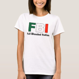 Italiensk bästa damspagetti för FBI (passar), T-shirt