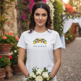 Italiensk Bröllop Brudtjänst T Shirt