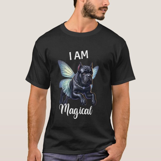 Italiensk Cane Corso T Shirt (Framsida)