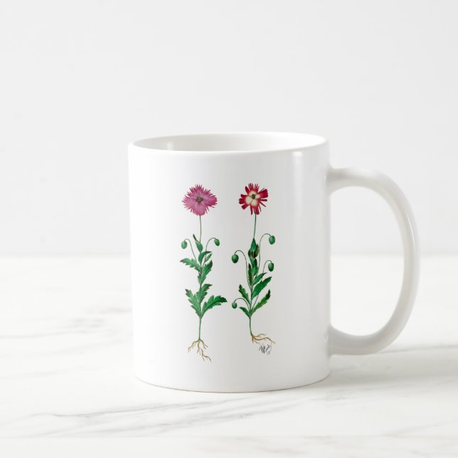 Italiensk carnation 3 kaffemugg (Höger)