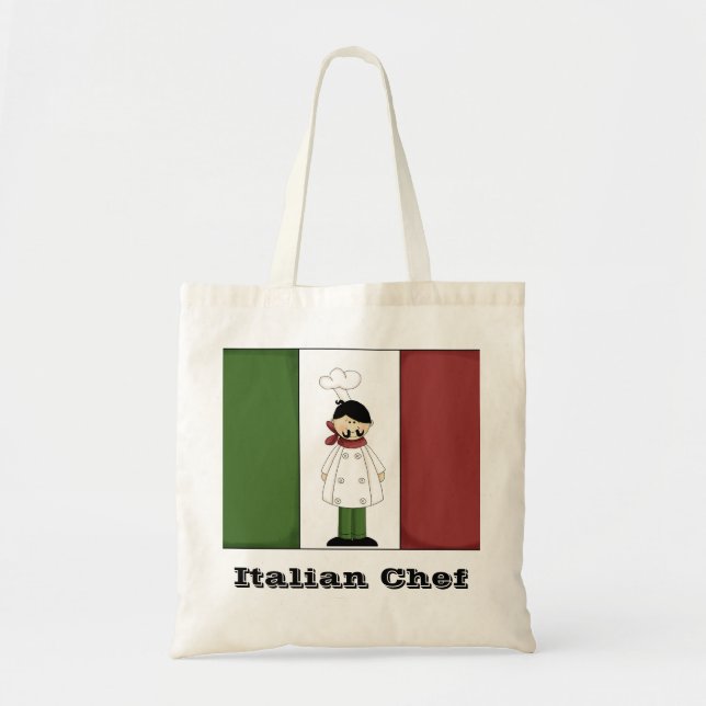Italiensk Chef #5 Bag Tygkasse (Framsidan)