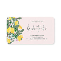 Italiensk citron - bröllopsfest för damer dela ett