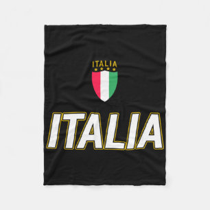 Italiensk design, italiensk fotbollsstil, Italien  Fleecefilt