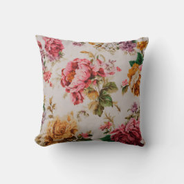 Italiensk design med blomsterbädden kudde