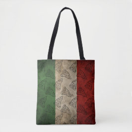 Italiensk flagg / Pizza Tote Tygkasse