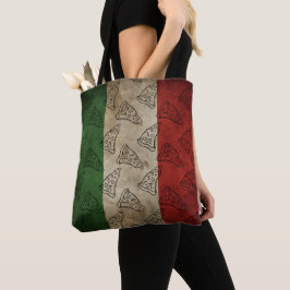 Italiensk flagg / Pizza Tote Tygkasse