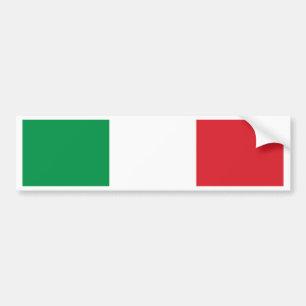 Italiensk flagga bildekal