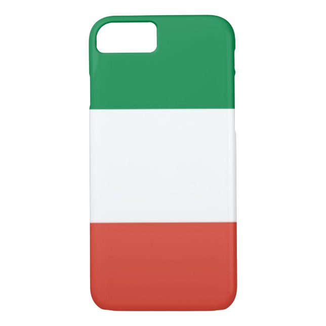italiensk flagga Case-Mate iPhone skal (Baksida)