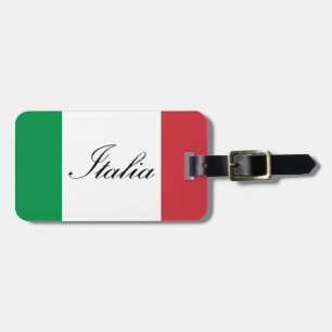 Italiensk flagga - flagga av italien - Italia Bagagebricka