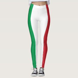 Italiensk flagga - flagga av italien - Italia Leggings