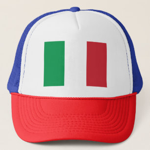 Italiensk flagga - flagga av italien - Italia Truckerkeps