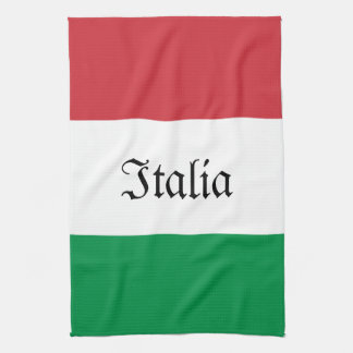 Italiensk Flagga Kitchen Kökshandduk