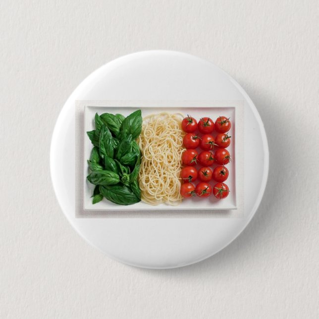 Italiensk flagga knapp (Framsida)