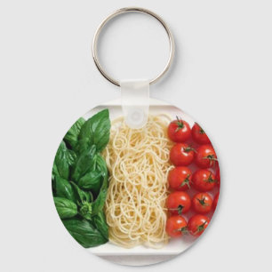 Italiensk flagga nyckelring